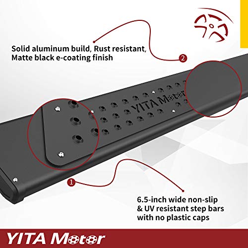 image for YITAMOTOR 6.5 Inches Running Boards Compatible with 2009-2018 Dodge Ra