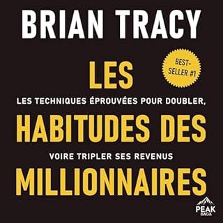 Page de couverture de Les habitudes des millionnaires