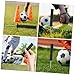 Abaodam 2pcs Spring-Loaded Soccer Corner Flag Poles Ground Stakes for Training Weatherproof Markers for Soccer Practice and Agility Training