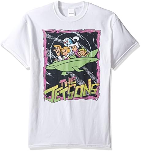 The Jetsons Men's Retro Border T-Shirt