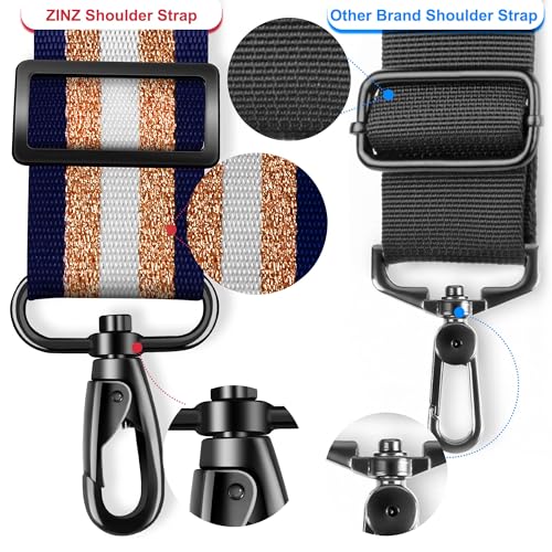 Image of ZINZ 79.5 inch Universal Strap with Ultra-Thick Fixed Breathable Pad - Adjustable Heavy-Duty Shoulder Strap for Laptop, Crossbody, Luggage, Gym, Camera Bag and More - TH01B06