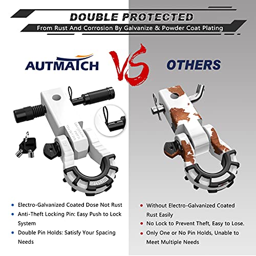 image for AUTMATCH Shackle Hitch Receiver 2