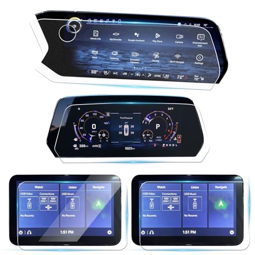 Film protecteur d'écran Chevrolet Suburban 2025 High Country finition mate supérieure