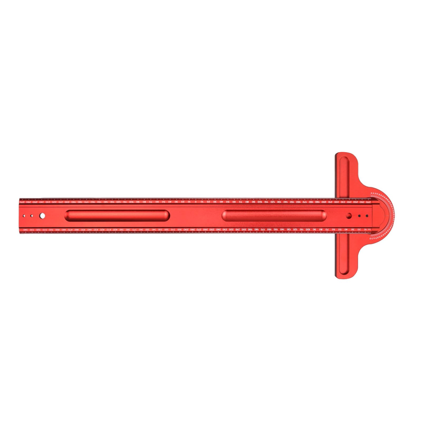 Regla cuadrada tipo T para carpinteros, accesorios de construcción, posicionamiento, trazado, carpintería, medición arquitectónica