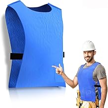 Cooling Ice Vest for Men Women,Adjustable Evaporative Cooling Vest for Hot Weather,Perfect for Summer,Reusable