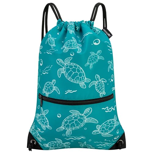 Image of HOLYLUCK Drawstring Backpack Bag Sport Gym Sackpack