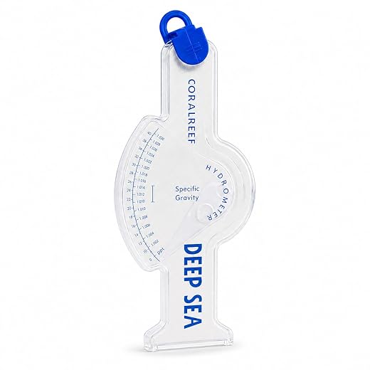 Hydrometer Aquarium Fish Saltwater Reef Salt Water Specific Gravity Salinity PPT