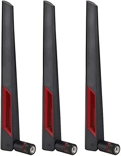 3PCS High Gain Router Antenna, SMA 8DBi Interface Dual Band Antenna, RG178 Pure Copper Cable, Wireless LAN Antenna and WiFi Router Adapter for ASUS AC68U/AC88U/AC66U