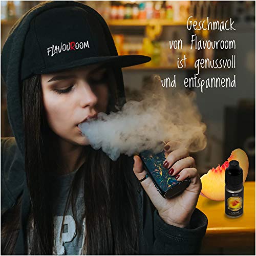 Flavouroom - Premium E Liquids 10 x 10 ml I Liquid ohne Nikotin I E-Liquid 50% VG I 50% PG I Liquid mit Aroma Anteil für… – Bild 6