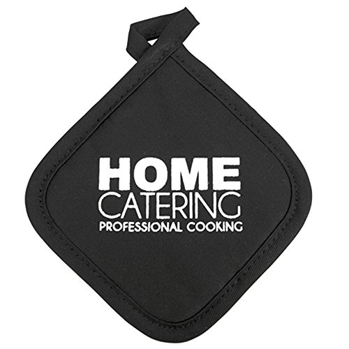 Topflappen Home Catering, schwarz, ca. 20 cm Cover