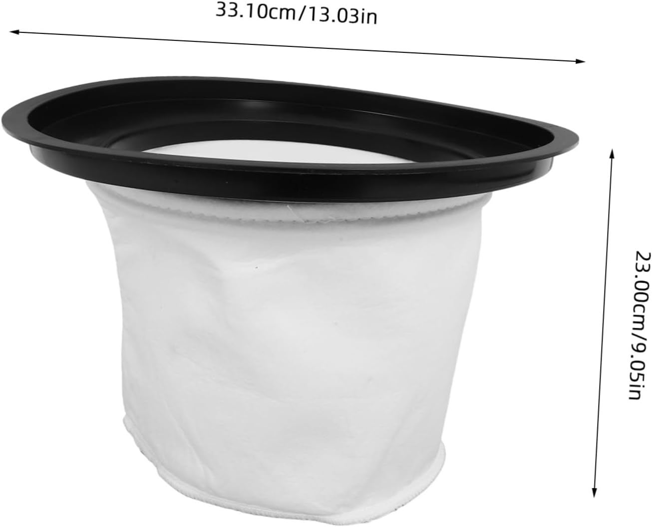 ORFOFE Replacement Filter Bag for Vacuum Cleaner Compatible Efficient Dust Filtration Material for Home Cleaning