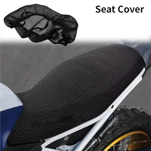 Selle trop chaude sur F900GS ? Solution housse siège maille 3D - 2