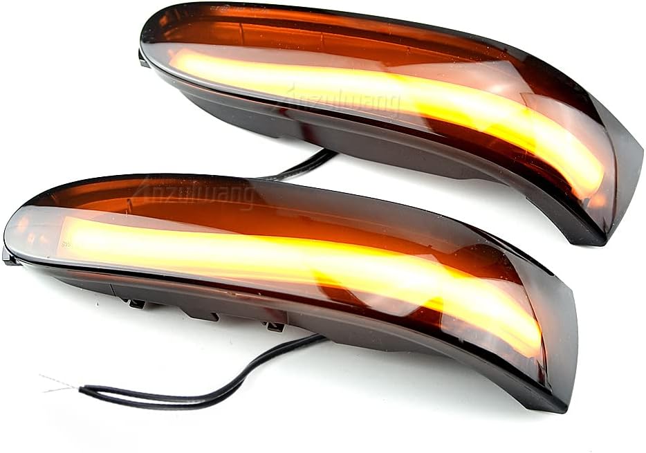 2pcs Dynamic Turn Signal LED Light Side Mirror Indicator compatible with B-enz R M GL Class W251 W164 X164