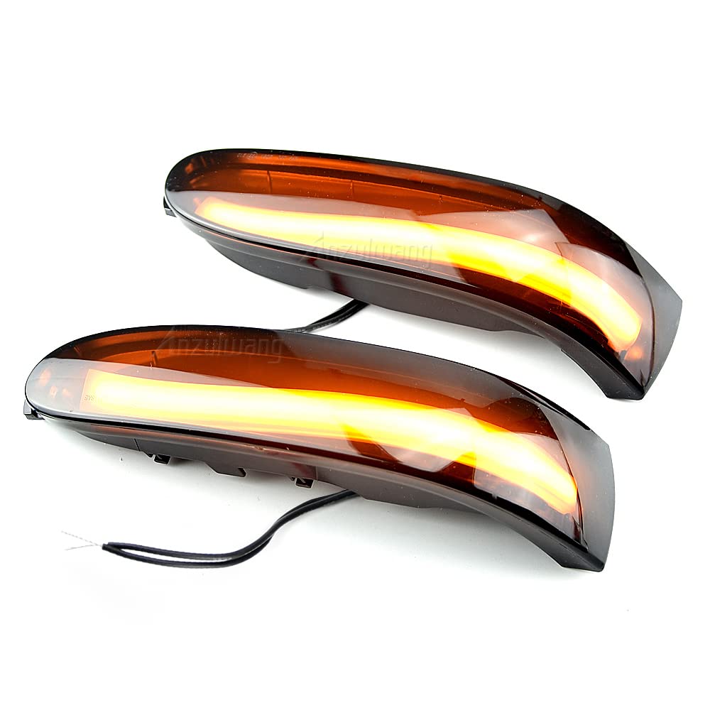 2szt Dynamiczna lampa kierunkowskazów Lusterko boczne sekwencyjny migacz kompatybilny z B-enz M-Class W164