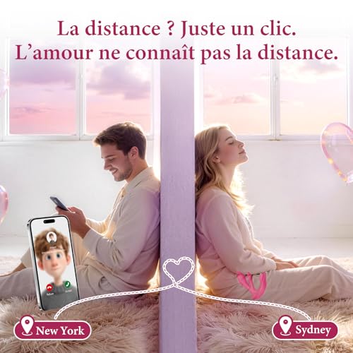 Vibromasseur point G oscillant à 360° et portable à télécommande - 5