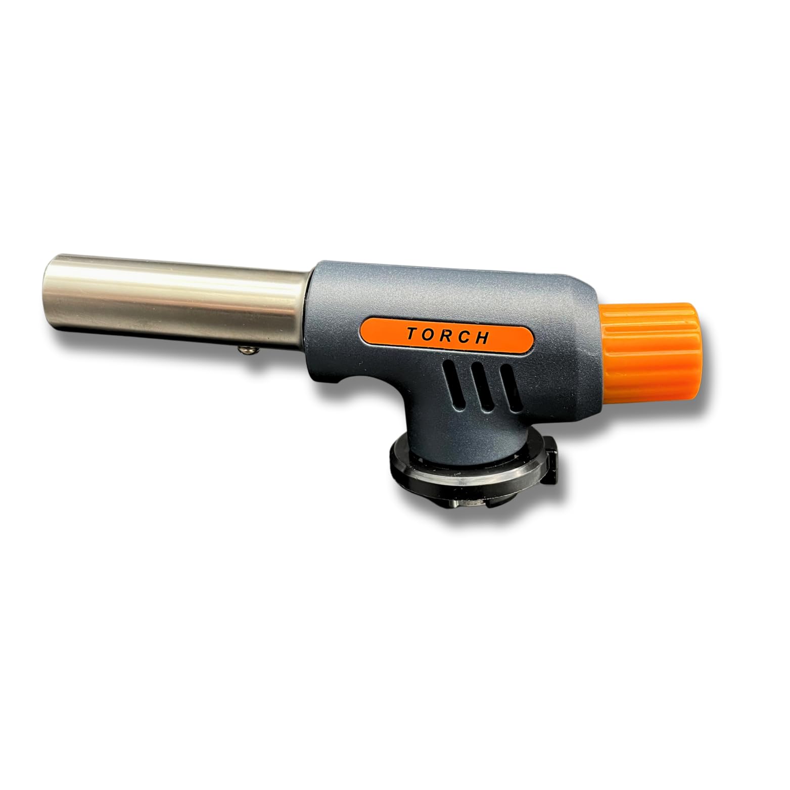 Airtech-Uk Brown Kitchen Blow Torch Auto Gas Torch - Professional Culinary Butane Torch For Ing, Caramelizing, And Sealing - One Touch Ignition