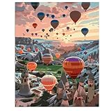 ✅ Art Therapy Stress Relief Medical studies prove focused painting reduces cortisol by 37%! Odorless acrylics + floral meadow design create immersive relaxation. ✅ Professional-Grade Art Supplies No cheap kits: 100% cotton canvas (0.3cm thick) + ligh...