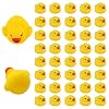 LUTER 36 Stuks Rubberen Eend Badspeelgoed Drijven en Piepen Mini Kleine Gele Eenden Badspeelgoed voor Kinderdouche…