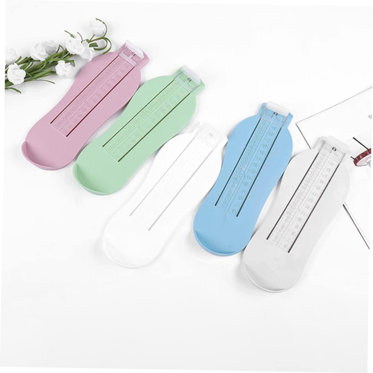 VALICLUD Shoe Size Measurement Foot Measuring Device Shoe Size Gauge Shoe Size Tool Shoe Sizer Measuring Devices