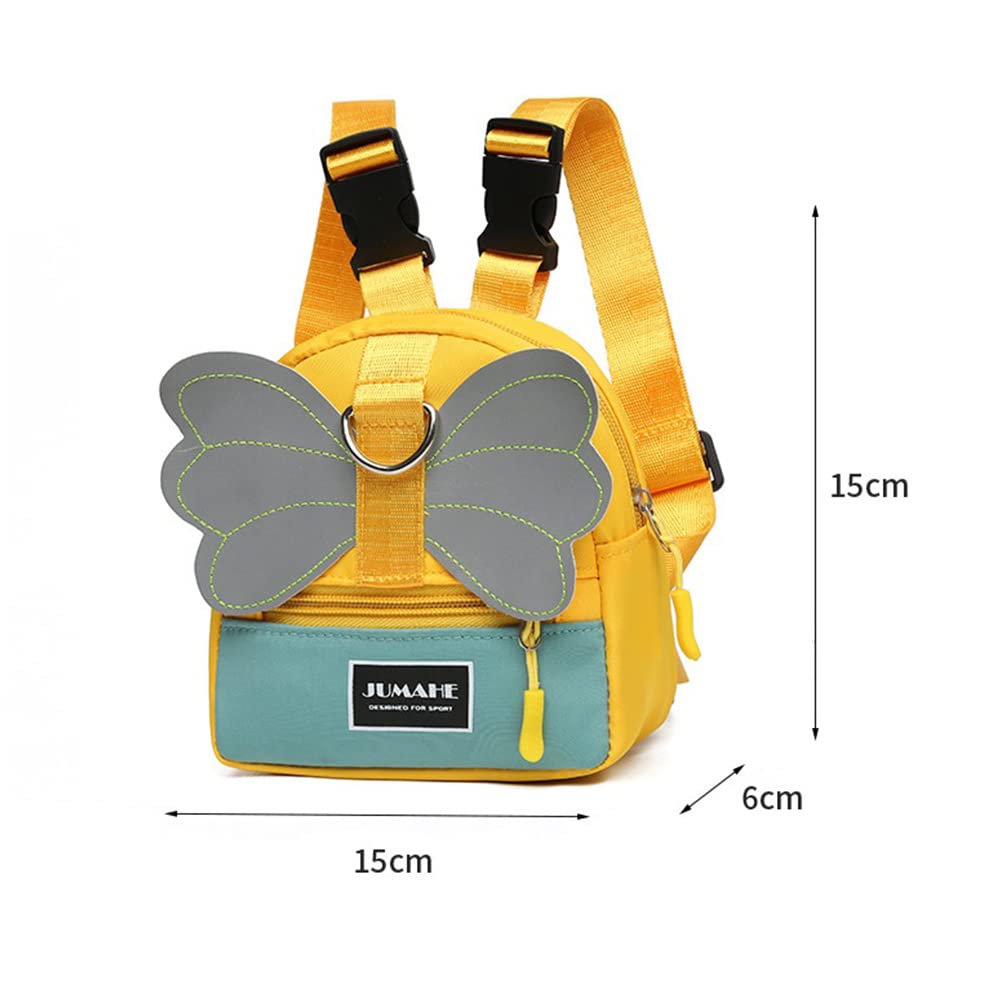 FUNAT Dog Backpack Harness for Dog Self Carrier, Fashion Dog Self Backpack Small Pet Harness Mini Carrier, Dog Small Backpack Can be Hung On a Leash