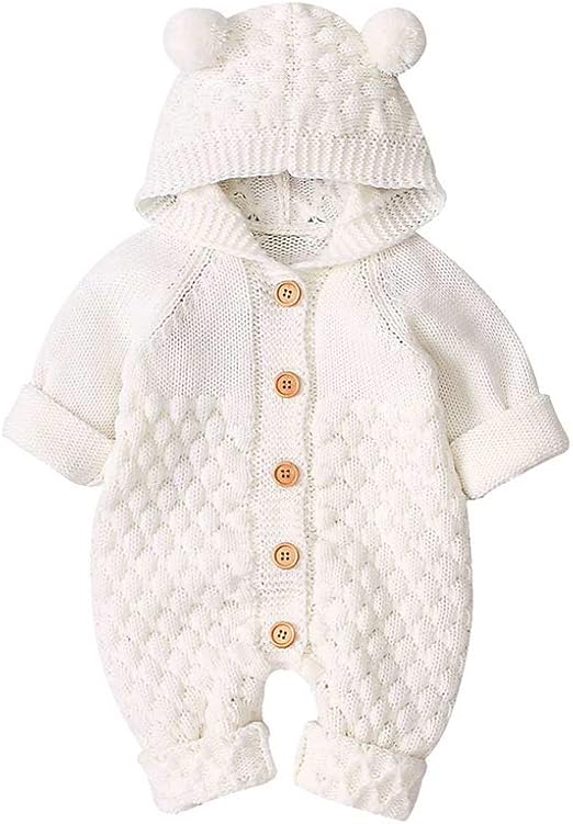 VICROAD Moufles d'Hiver en Tricot Doux Doublé Polaire Thermique