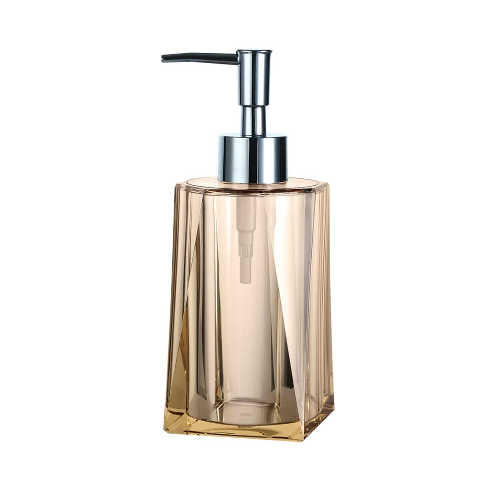 Cyairong-22 Gold Soap Dispenser Luxury Resin Soap Dispenser Household Bathroom Lotion Press Bottle 250Ml(Gold)