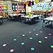 SitSpots® 30 Multi Color Circle Packs - Classroom Circle Floor Dots | The Original Sit Spots for Your Classroom Seating, Organizing and Managing Your Students (4
