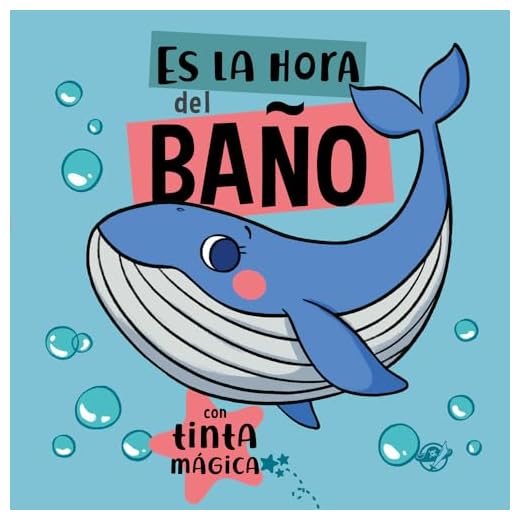 Cuentos para bebés - Es la hora del baño: Libro para la bañera interactivo para bebés entre 0 y 36 meses. ¡Con tinta mágica que aparece cuando mojas los animales con agua!: 5