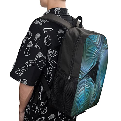 Sac d'école mixte 17" anti-dos fatigué avec grand espace de rangement - 4