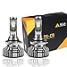 Alla Lighting 10000lm LED 9006 Headlight Bulbs Extremely Super Bright TS-CR HB4 9006 LED Headlight Bulbs Conversion Kits 9006 Bulb, 6000K Xenon White (Set of 2)