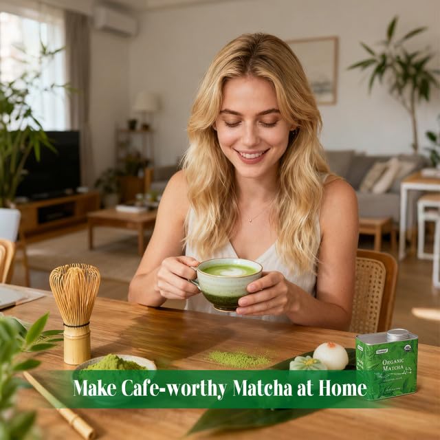 Té Matcha 16 Ounce en polvo para Latte miniatura 5