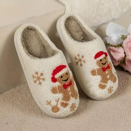 Halloween Slippers,Grimace Halloween Soft Plush Comfy Slippers,Plush Warm Fur Lined Shoes,Cute Indoor House Home Winter Shoes,Pumpkin,Spooky,for Women & Men3