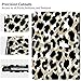 Case for All Amazon Kindle Fire 7 Tablet (9th/7th/5th Generation, 2019/2017/2015 Version), Multi-Angle Viewing Smart Shockproof Protective Tablet Case for Kindle Fire 7, Leopard Print