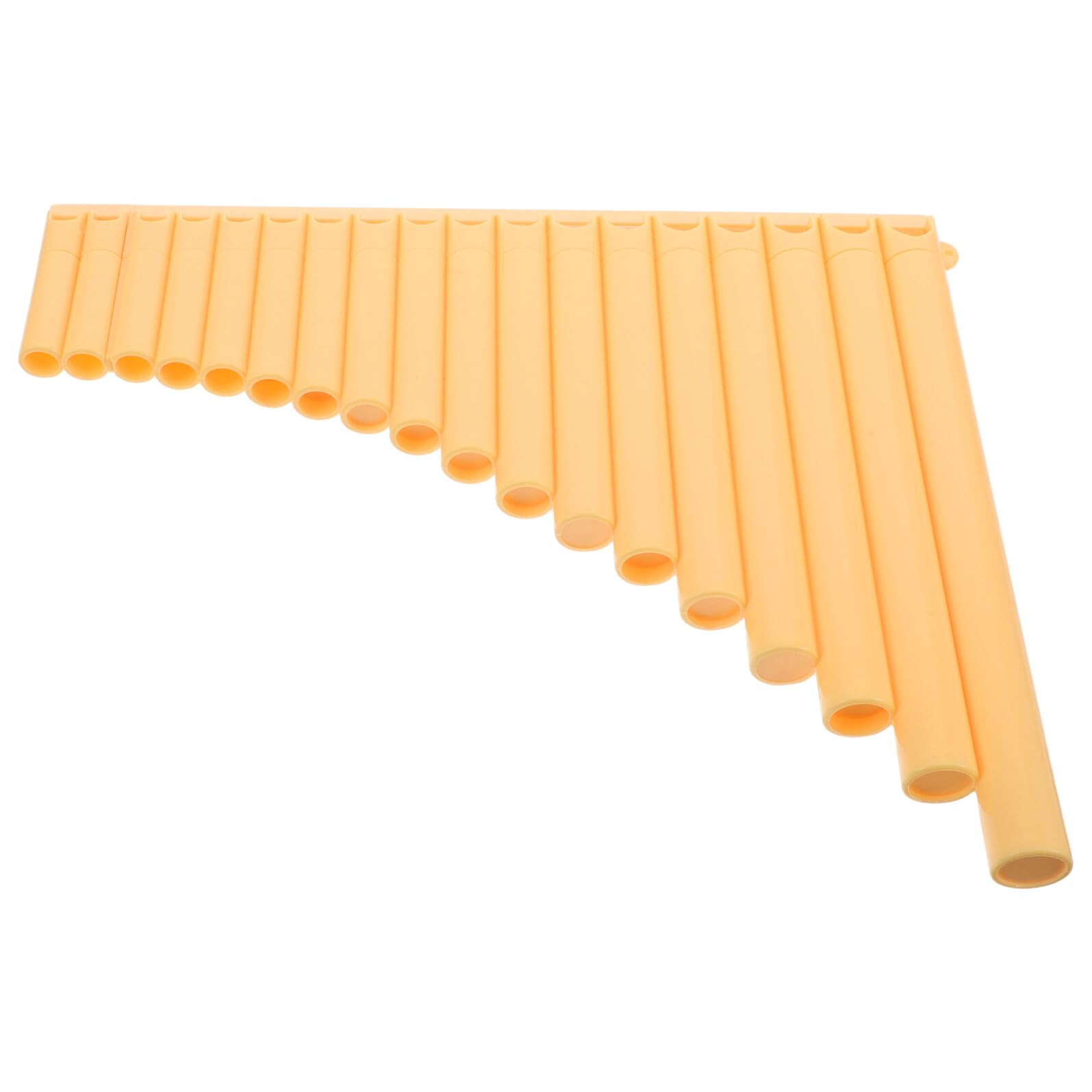 Flauto a Tubi Giallo per Principianti e Studenti Strumento Fiato Portatile Suono Fluido e Intonazione Precisa per Lezioni di Musica e Pratica