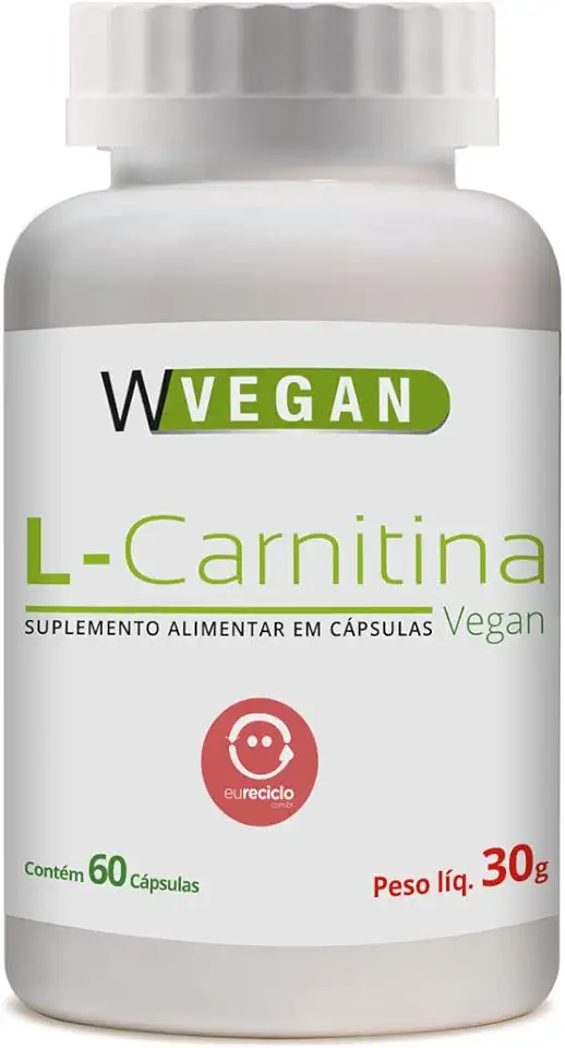 L-Carnitina 500mg 60 capsulas WVegan L Carnitina