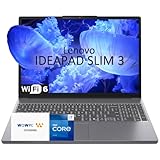Lenovo IdeaPad Slim 3 Laptop, Intel Core i7-13620H Processor, 16GB DDR5 RAM, 256GB SSD, 15.3" WUXGA Display, Copilot AI, WOWPC Recovery USB, Windows 11 Pro, Fast & Smooth for Work, Study & Daily Use
