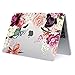 Lapac MacBook Air 13 inch Clear Case 2021 2020 2019 2018 A2337 M1 A2179 A1932, Roses Flower Design For Mac Air 13