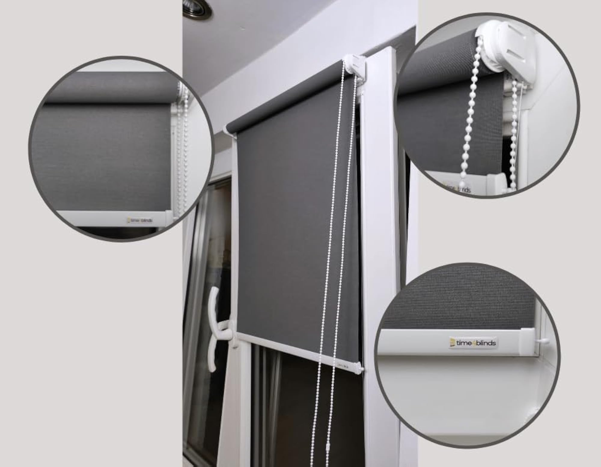 Mini Roller Blind Basic - Non-Invasive Window Roller Blind