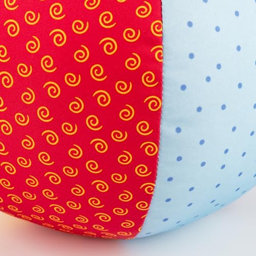 SIGIKID 49581 Softball groß Baby Activity PlayQ Mädchen und Jungen Babyspielzeug empfohlen ab 3 Monaten mehrfarbig, Ball 19 cm