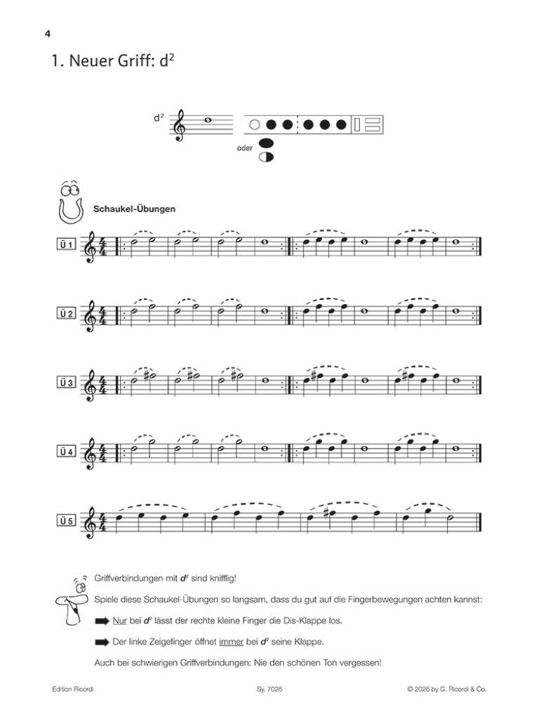Danielli Elisabeth Weinzierl-Wächter: Flöte spielen Band B, Querflötenschule mit Online-Audio und Notenheft, 9790204270262, SY7026