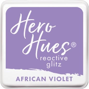 Hero Arts AF535 African Violet Reactive Glitz Ink Pad