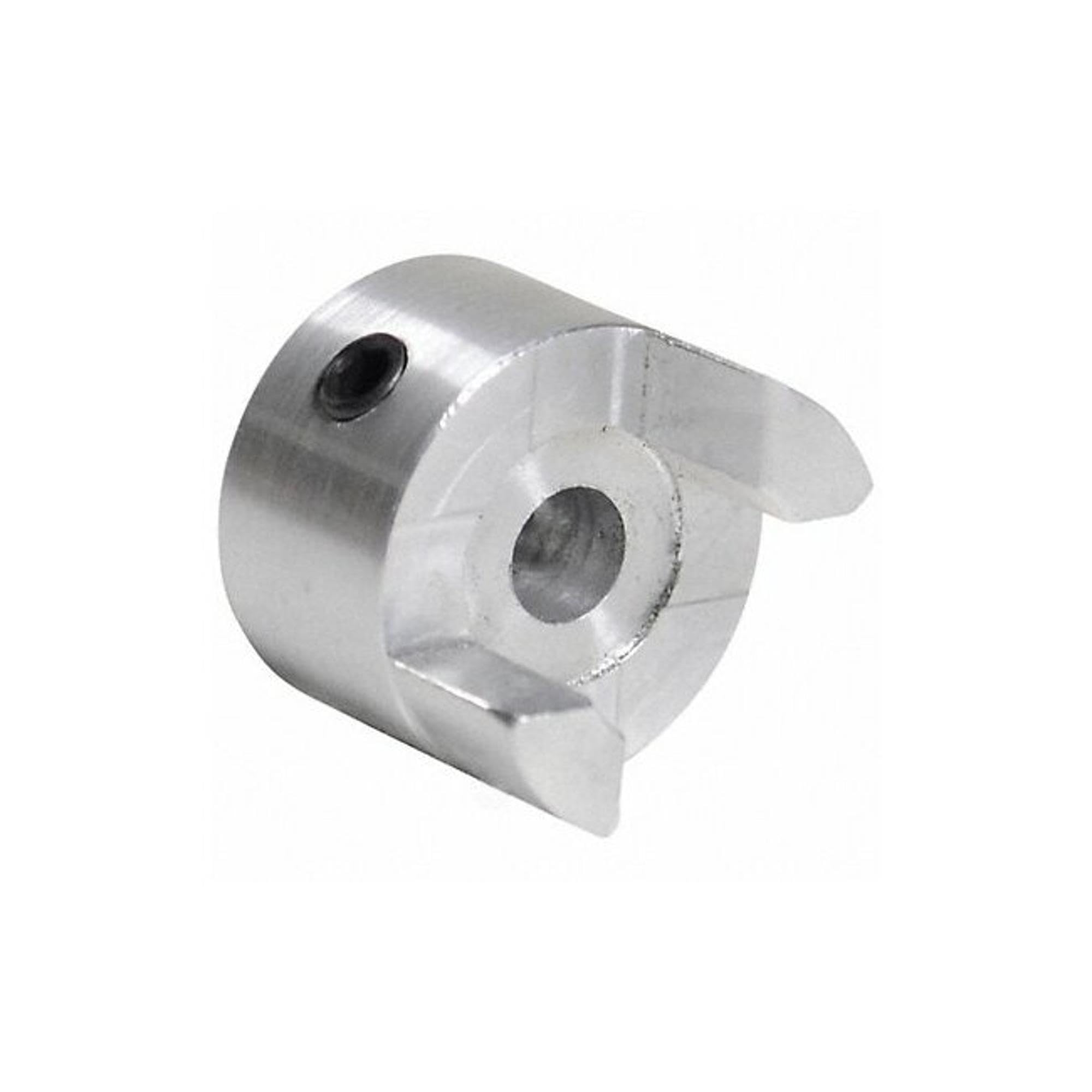 Jaw Coupling Hub, AL070, Aluminum, 7/16