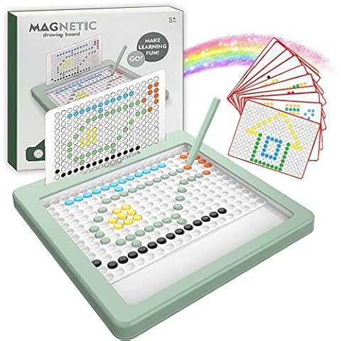 Magnetisches Bohnen Zeichenbrett,Magnetisches Zeichenbrett,Große Magnetische Zeichentafeln,Magnet Zaubertafel Kinder,Magnetic Drawing Board,Zeichnen Geschenke für Kinder Cover