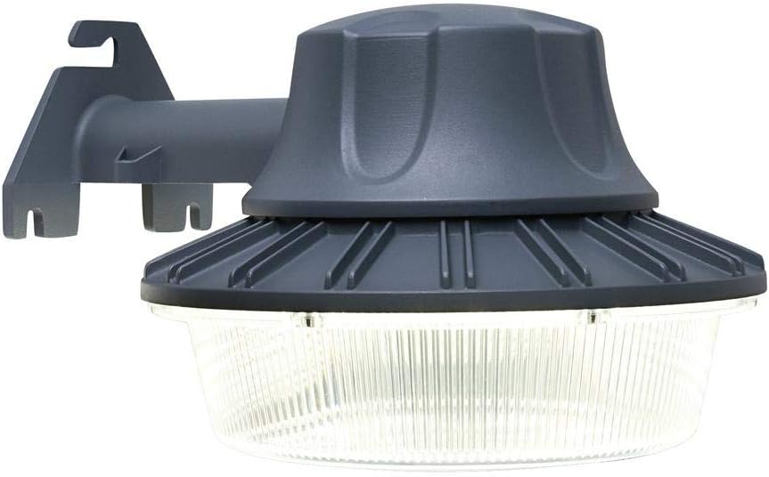 Defiant DW9519GY-A Wall/Pole Mount Area Light Outdoor LED with Dusk to Dawn Control