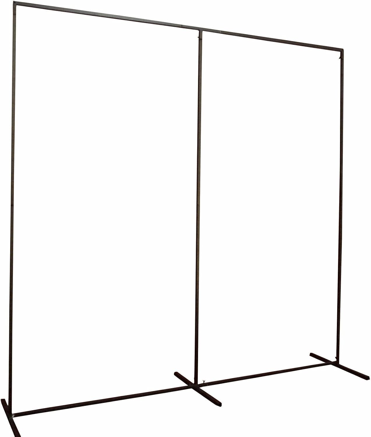 Square Wedding Arch Flower Ballon Stand for Wedding Party Ceremony Backdrop Door Free Standing Rack, Birthday Party Garden, for Anniversaries, Store Opening Ceremony, Prom