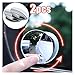 Car Blind Spot Rear View Wide Angle Adjustable Small Round Mirror Car Reverse Auxiliary Rearview Convex Mirror(6PCS)