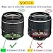 55mm Lens Cap Cover for AF-P NIKKOR 18-55mm f/3.5-5.6G VR Lens【Not for AF-S 18-55mm】 for Nikon D7200 D5600 D5500 D5300 D3500 D3400 D3300,ULBTER Lens Cap & Lens Cover Keeper-2 Pack