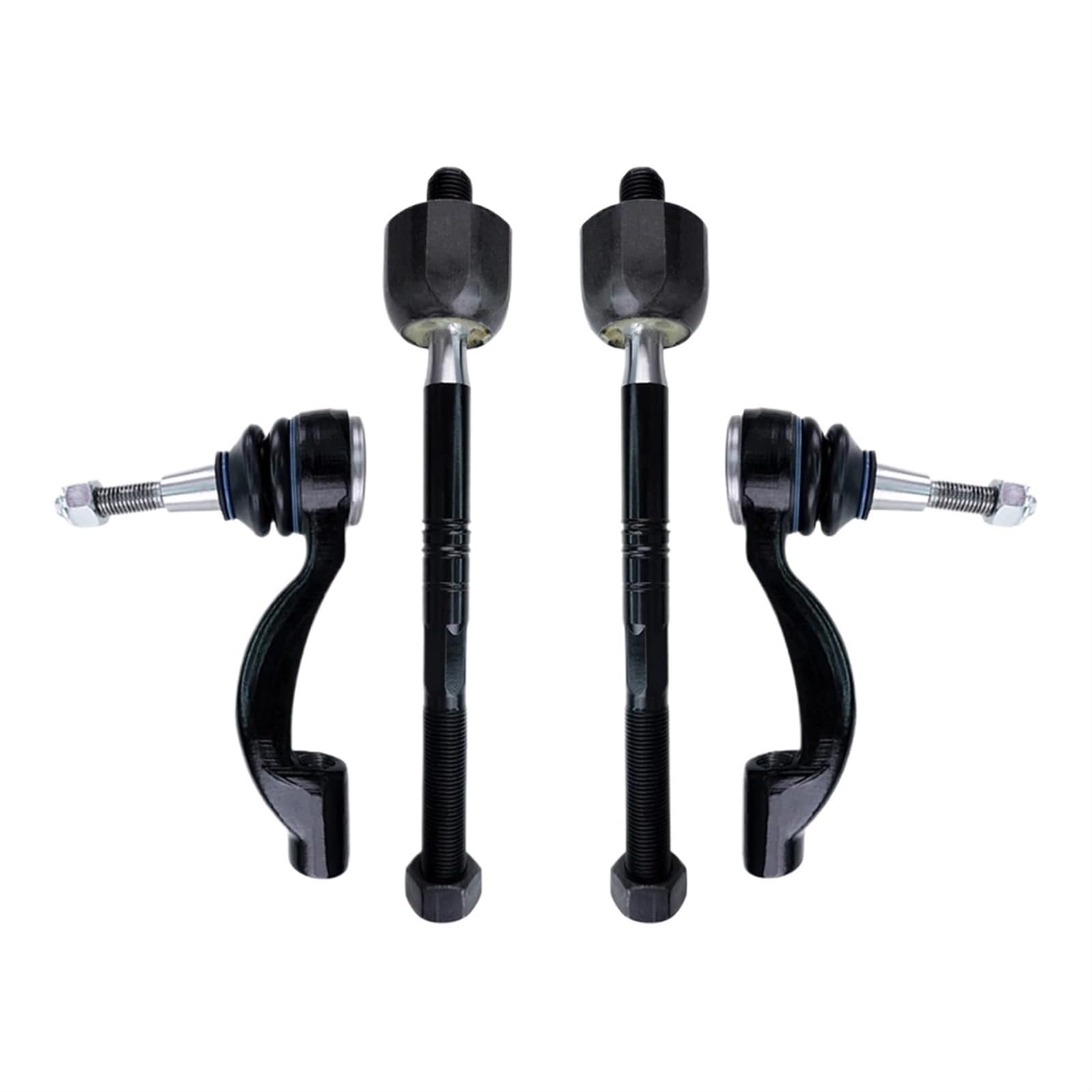 4 piezas de extremo de barra de acoplamiento izquierdo y derecho compatible con CADILLAC ATS 2013 2014 2015 2016 2017 2018 2019 22961953