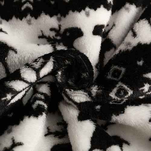 Christmas Pajamas Pants for Women Santa Xmas Tree Fuzzy Flannel Sleep Pants - image 8