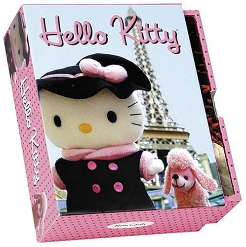 Hello Kitty Everywhere Note Cards In A Slipcase With Drawer : Butefish ...
